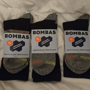 Bombas Women's Targeted Compression Performance Calf Sock 3-Pack Size Large